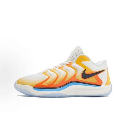 Nike KD 17 ЕР 圆头系带 低帮 篮球鞋FJ9488-700安次仓