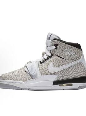 Jordan Legacy 312 皮革高帮儿童篮球鞋AT4040-100安次仓