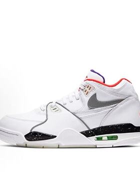 Nike Air Flight 89 夜光 经典 中帮 复古篮球鞋CW2616-101安次仓
