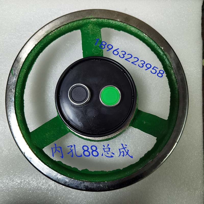 中捷摇臂钻床配件z3050*16主轴箱铸铁大手轮加紧松开盒43016手轮