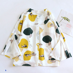 袖口有拉链的衣服女透析专用上衣中厚款肩袖受伤衣服秋冬季病号服