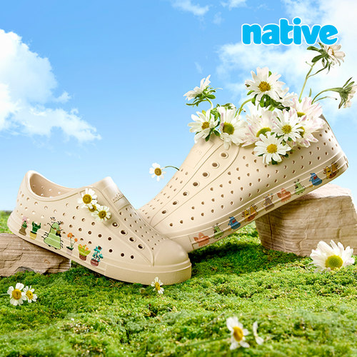 Native2025新品 守护灵系列亲子洞洞鞋儿童沙滩凉鞋情侣沙滩鞋