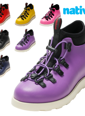 【断码瑕疵】Native Fitzsimmons 亲子户外高帮鞋 童鞋马丁靴