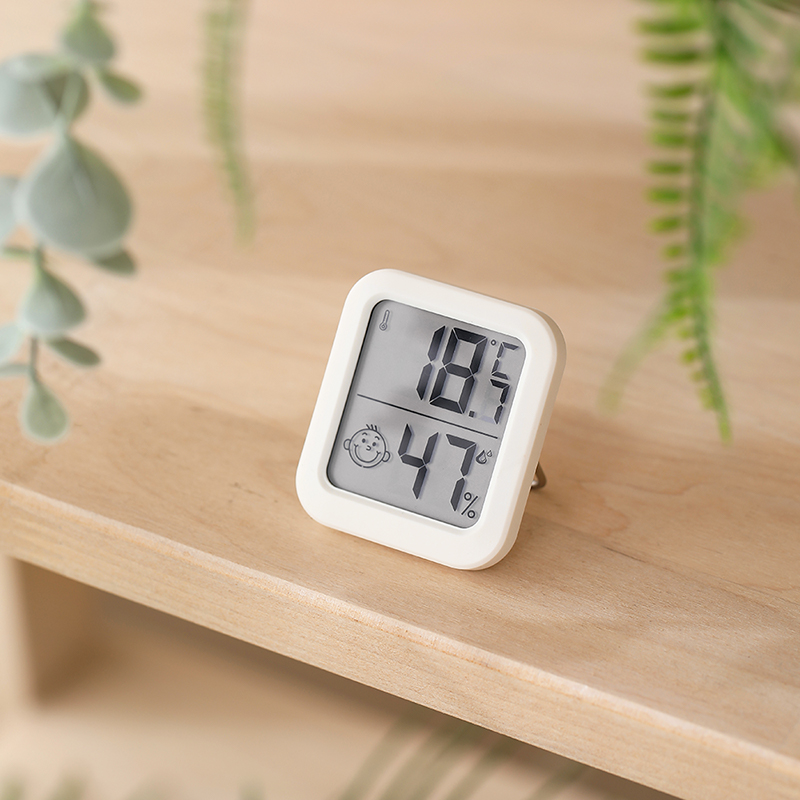 新款温湿度计室内家用高精度温度计婴儿房壁挂式干湿温度表电子