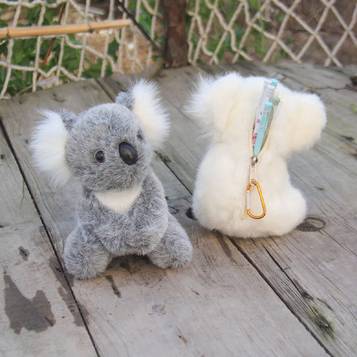 仿真毛绒动物考拉可爱笔袋大容量