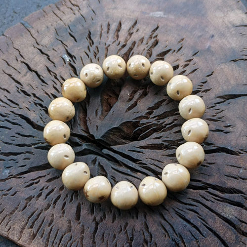 光明之鼠西藏回收稀有白色原皮紫金鼠手串手链招财鼠