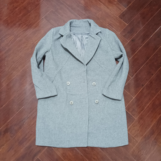 灰羽的天空外贸原单简洁大方厚实