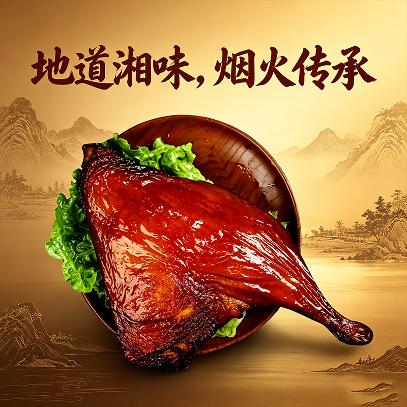 10斤烟熏腊鸭腿湖南特产湘味传统腌制鸭腿咸肉湖南腊肉腌鸭腿肉