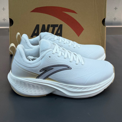 安踏跑步鞋男云途2025秋冬新品革面2运动休闲通勤鞋正品112545519