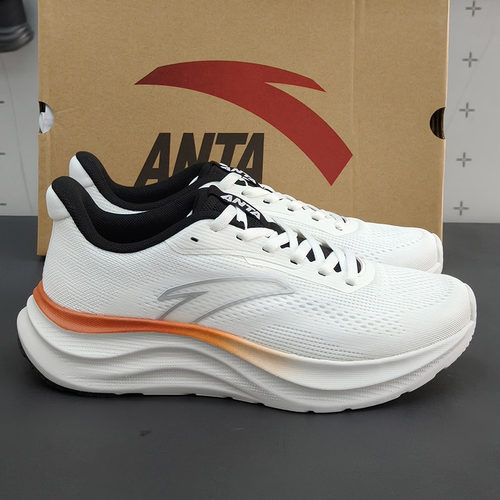 安踏轻云2.0跑步鞋网面轻质透气软底运动鞋回弹休闲鞋112535509R