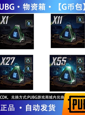 PUBG剑星 物资箱绝地求生吃鸡工坊升级代币CDK【G币包】