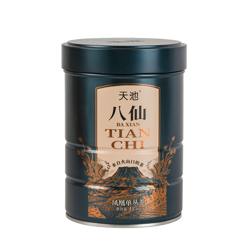 天池1392凤凰单丛 青山系列八仙 正宗凤凰单丛茶 罐装乌龙茶125克