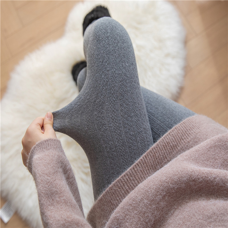 秋冬款灰色丝袜格雷系复古打底袜