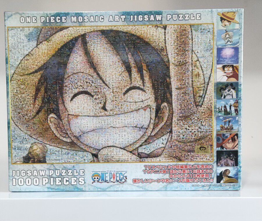 现货ensky日本拼图1000片海贼王ONEPIECE路飞笑脸