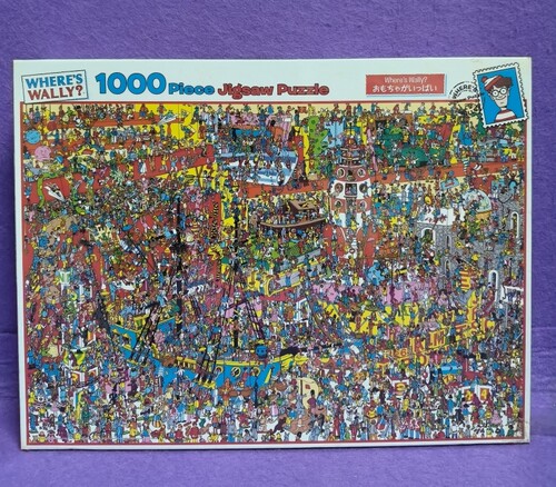 盒损绝版现货BEVERLY日本拼1000片寻找威利Where's Wally