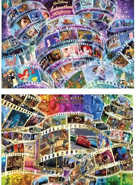 现货tenyo日本拼图1000片2000片迪斯尼动画历史