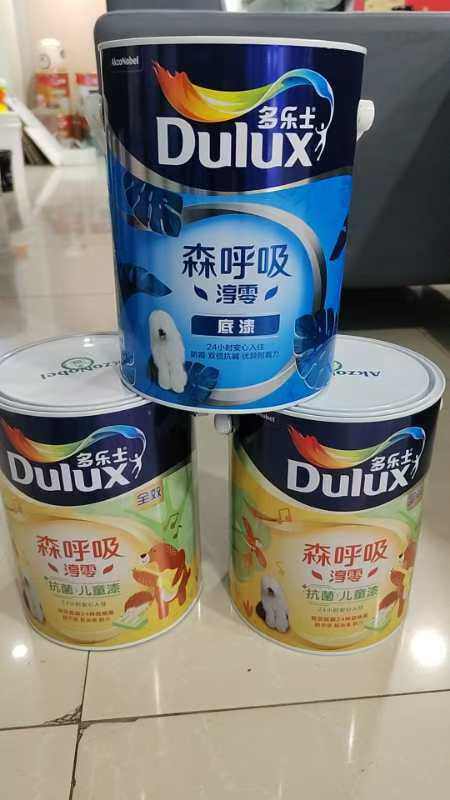 多乐士墙面漆儿童漆正品乳胶漆无添加环保套装学生白色儿童房