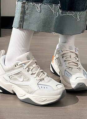 Nike耐克女鞋冬季新款运动鞋低帮舒适厚底老爹鞋M2K TEKNO休闲鞋