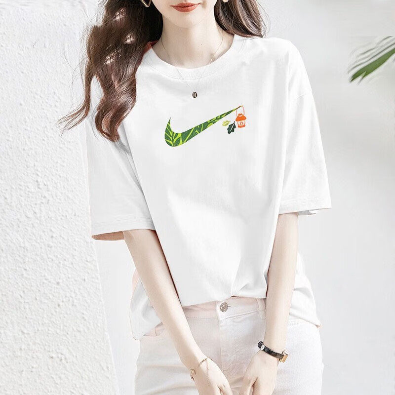 耐克短袖女装夏季新款运动服大logo跑步训练快干透气舒适休闲T恤