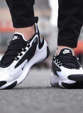 耐克休闲鞋女鞋2025新款春季运动鞋ZOOM 2K复古老爹鞋减震跑步鞋