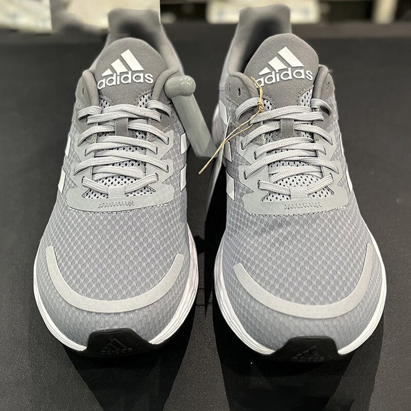 阿迪达斯休闲鞋男鞋子2026春季新款运动鞋网面透气轻便减震跑步鞋
