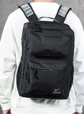 耐克运动包男包女包新款AIR MAX气垫减震电脑包学生书包双肩背包
