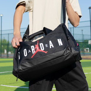 耐克斜跨包男包女包2025新款大容量旅行包健身包时尚单肩包手拎包