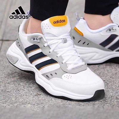 阿迪达斯舒适透气老爹鞋假一罚十