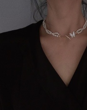 4-4.5baby淡水珍珠双层蝴蝶母贝