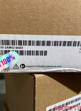 （创坤设备）西门子6ES7515-2AM02-0AB0全新未拆封保内CP