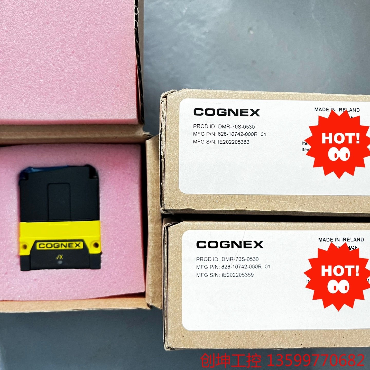 （创坤设备）COGNEX/康耐视 扫描枪 DMR-70S-0530 全新产