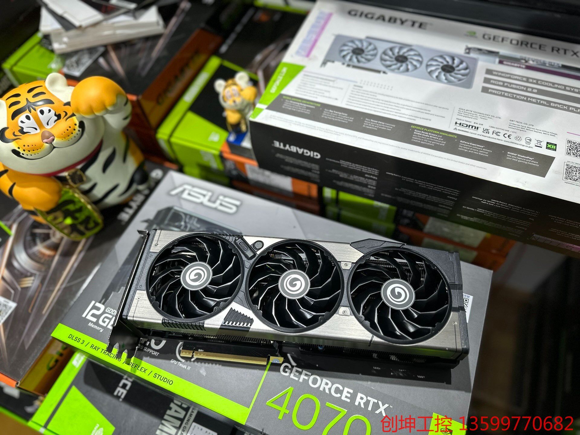 （创坤设备）22年上机  影驰RTX3080黑将  10G  原盒勿丢