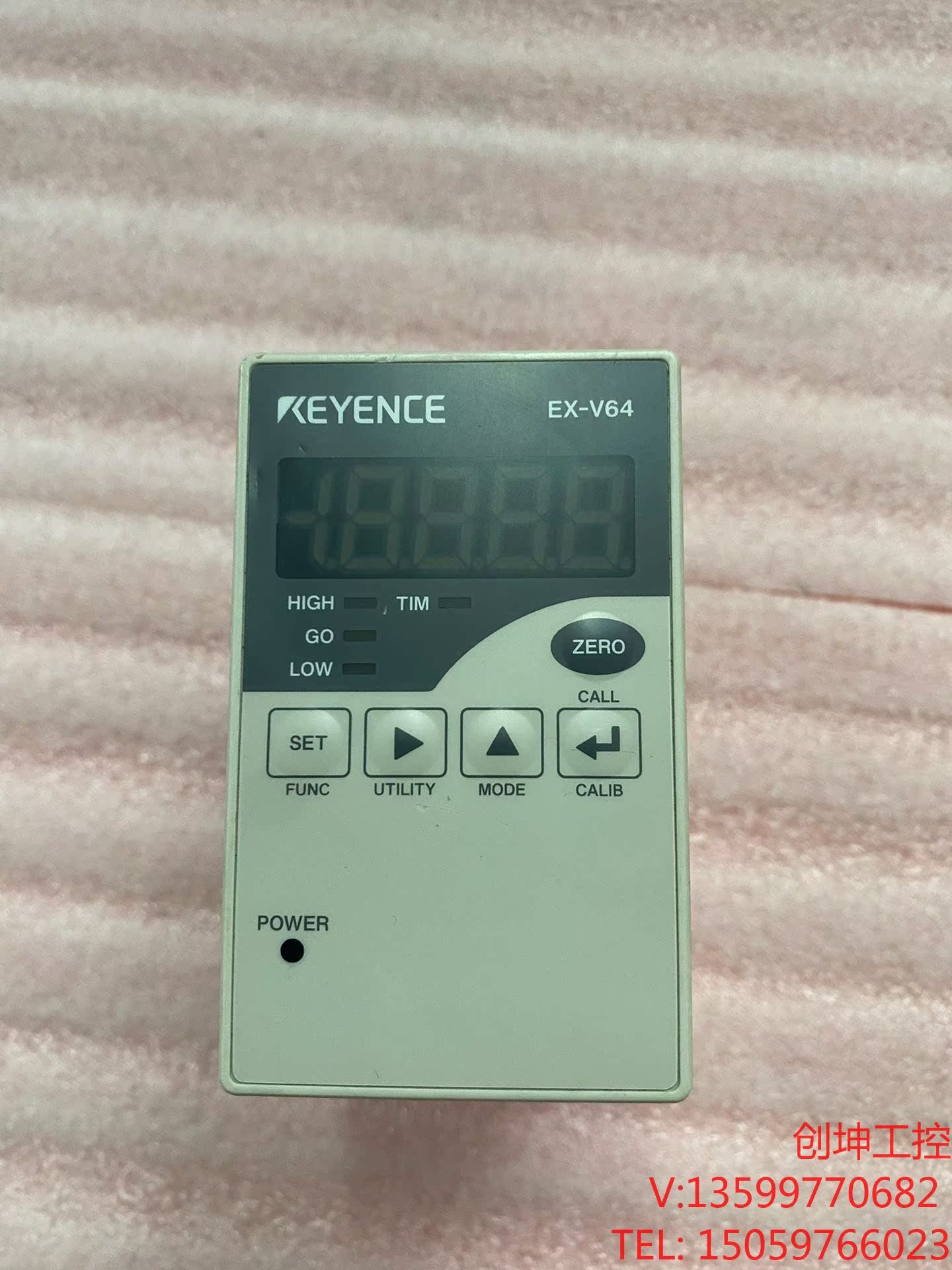 （创坤设备）KEYENCE基恩士EX-V64，实物拍摄，功能包好