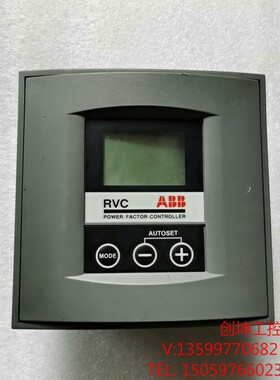 （创坤设备）二手ABB功率因数RVC10-1/5A实物图片，最后图片的有
