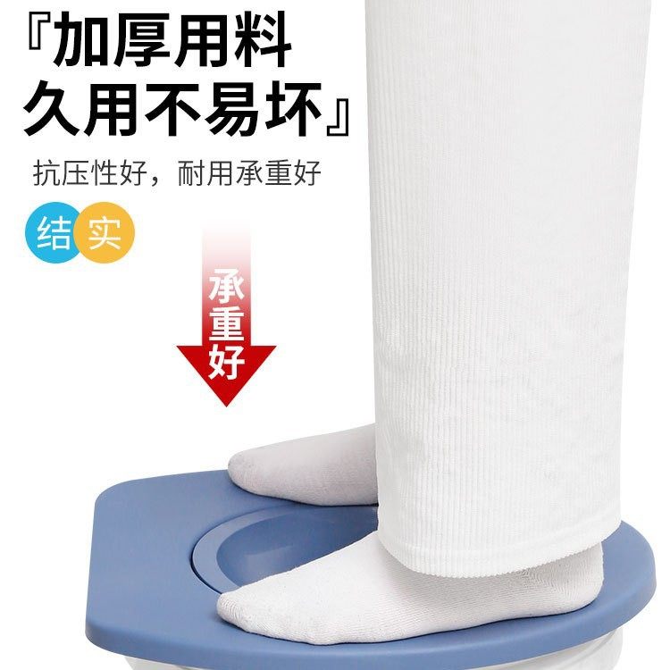 家用坐便马桶盖板老人坐便移动马桶水桶坐圈简易农村旱厕通用盖子