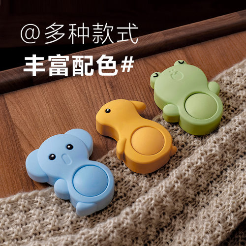 包邮严选儿童安全门卡硅胶防夹手宝宝门塞幼儿关门防护门阻器