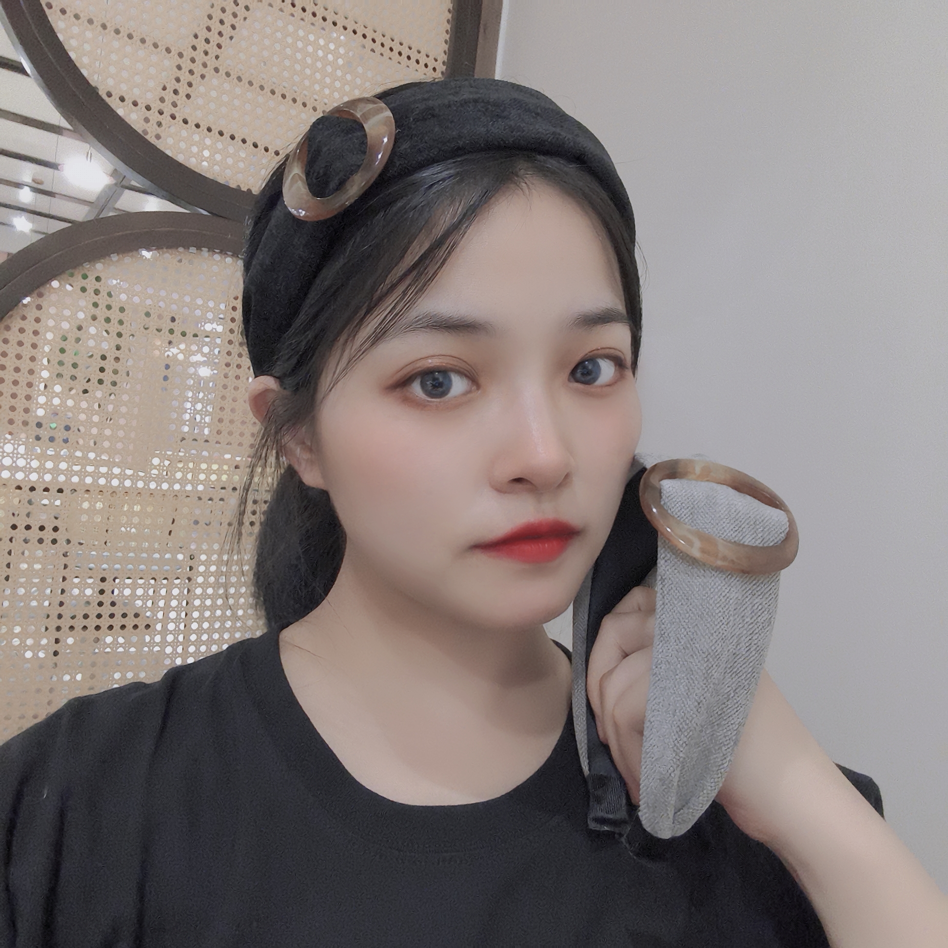 韩式发饰早秋布艺o字发箍女带齿新款发卡高级感气质百搭头箍发饰