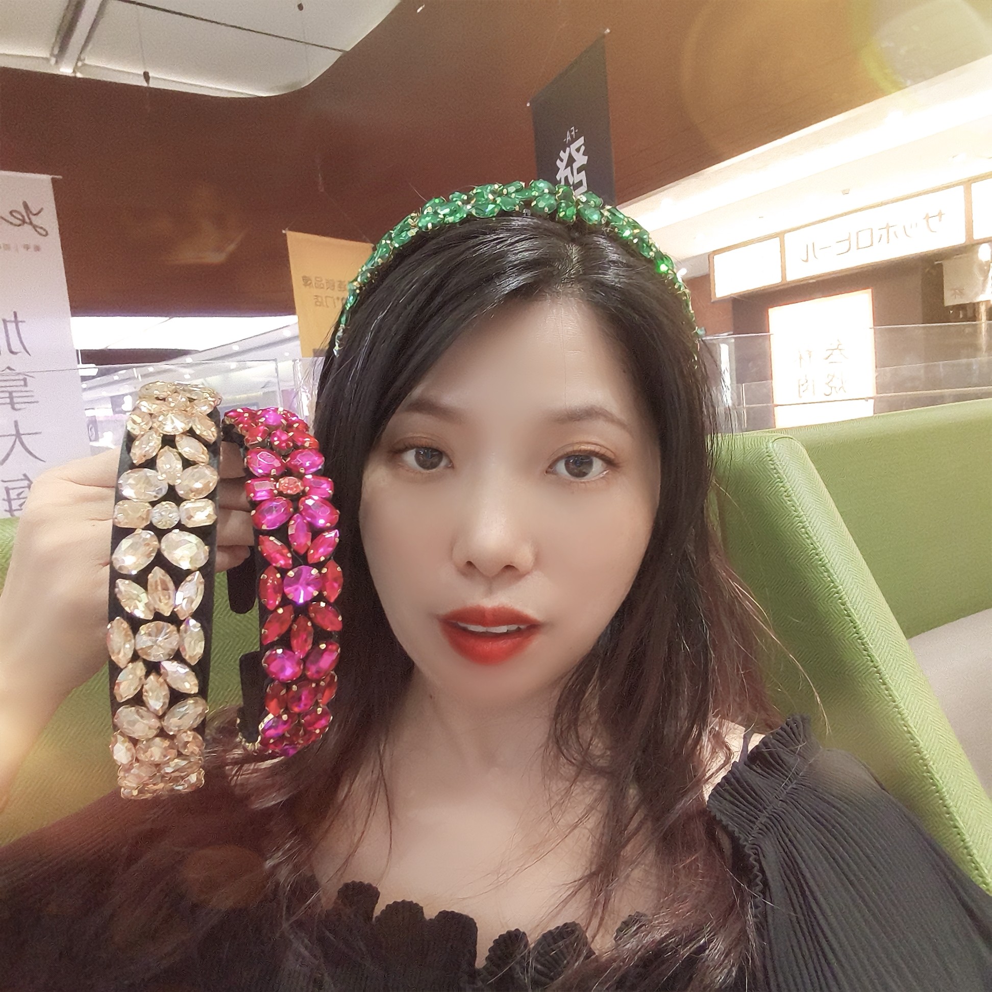 2026新款小众高级感花朵发箍