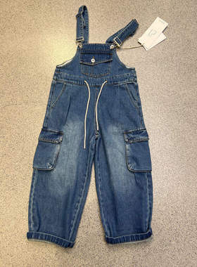 徐姐优选实体店同款儿童牛仔背带裤120-160码段直播间款式