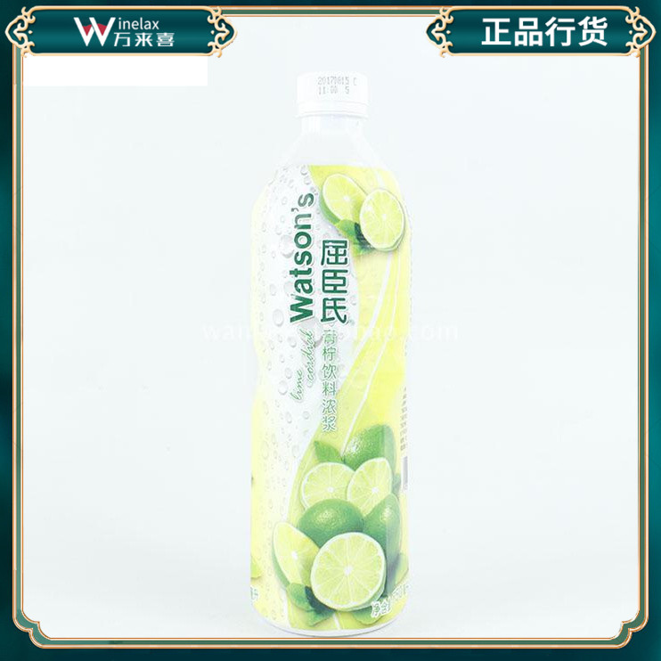 屈臣氏青柠饮料浓浆柠檬汁