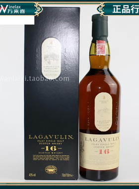 英国进口莱根法尔林LAGAVULIN乐加维林16年单一麦芽威士忌