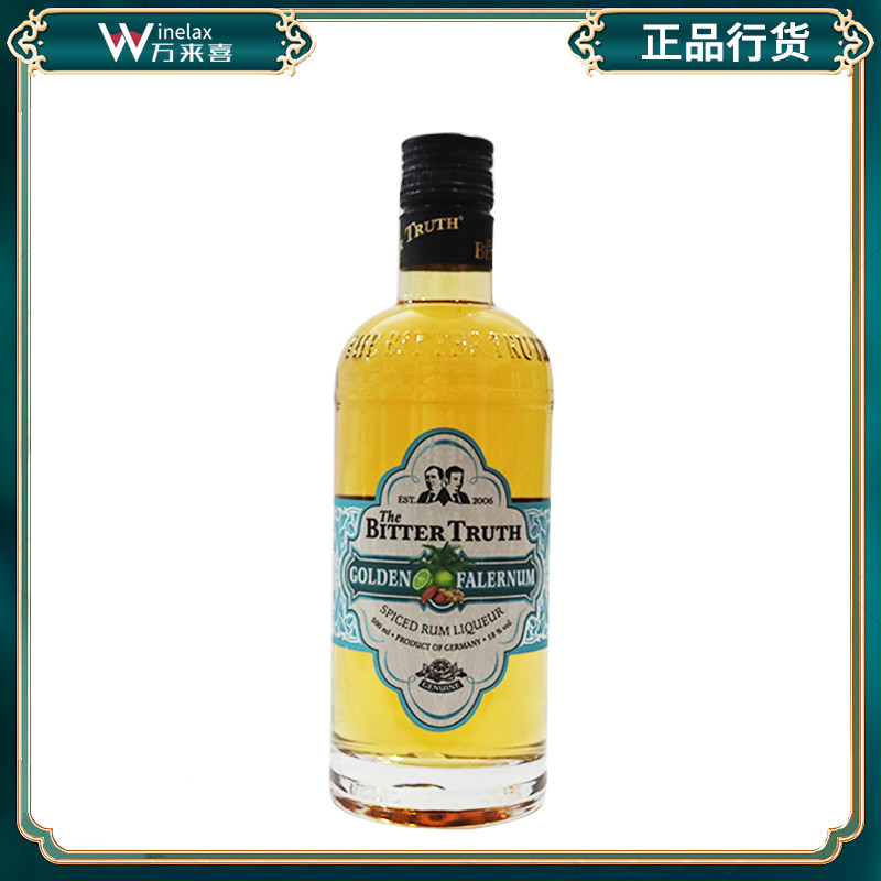 比特储斯法兰纳姆利口酒 Bitter Truth Golden Falernum 洋酒