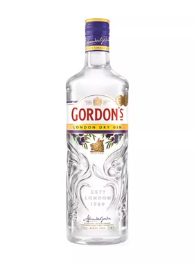 哥顿金酒 GORDON'S哥顿毡酒 伦敦干金酒700ml 歌顿金基酒洋酒