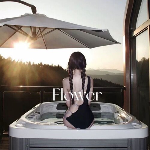 沙漏腰黑色抽绳露背性感连体泳衣