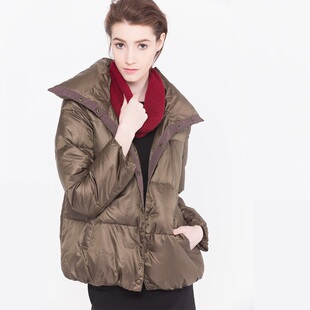 超轻毫无存在感！出口牛货特价！进口面料9010白鸭绒高端羽绒服女