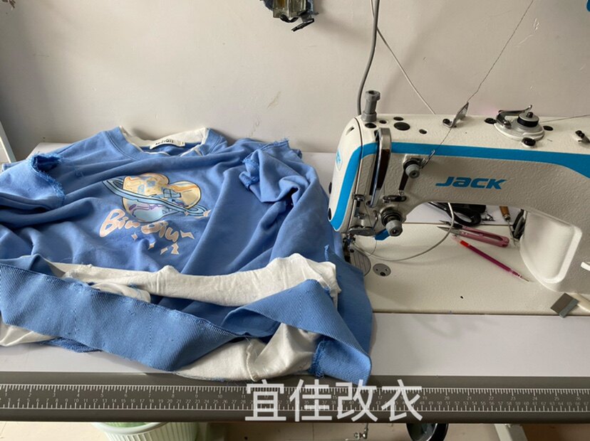 改衣服专业裁缝店衬衣大衣卫衣T恤牛仔肩宽胸围大小袖长衣长改短