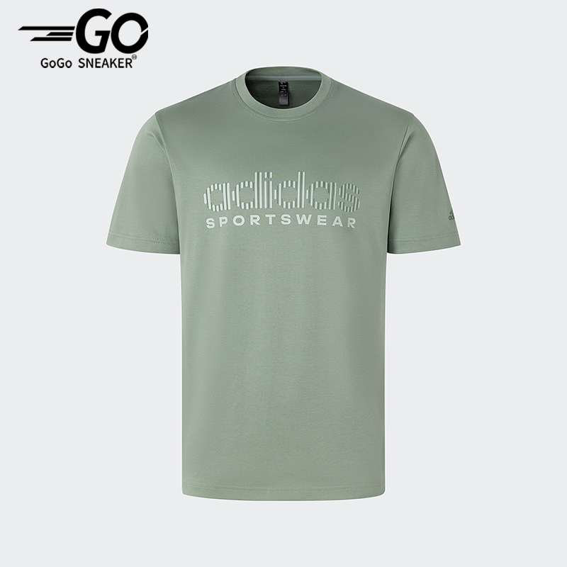 阿迪达斯男女运动休闲短袖