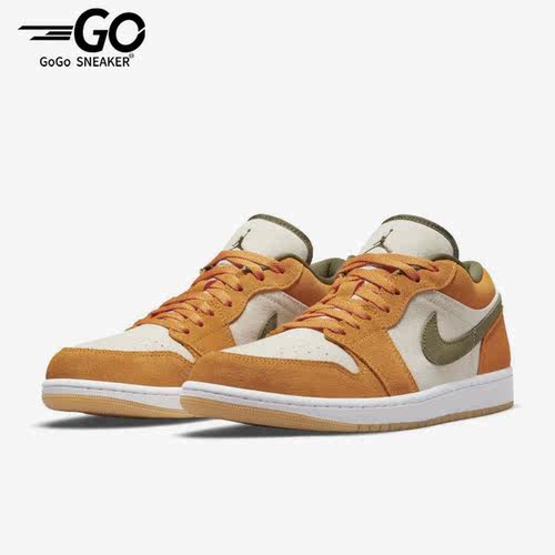 Nike/耐克正品Air Jordan 1男子运动轻便低帮板鞋DH6931-102