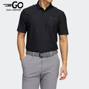 POLO衫 Adidas 男子高尔夫运动休闲短袖 阿迪达斯正品 T恤HA6114 夏季