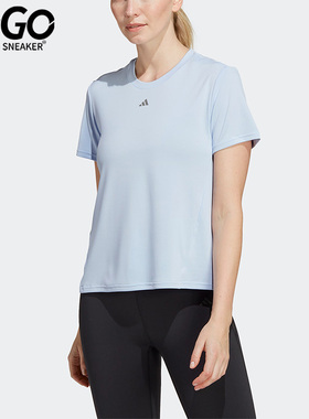 Adidas/阿迪达斯正品春夏女子透气运动健身短袖T恤II3245